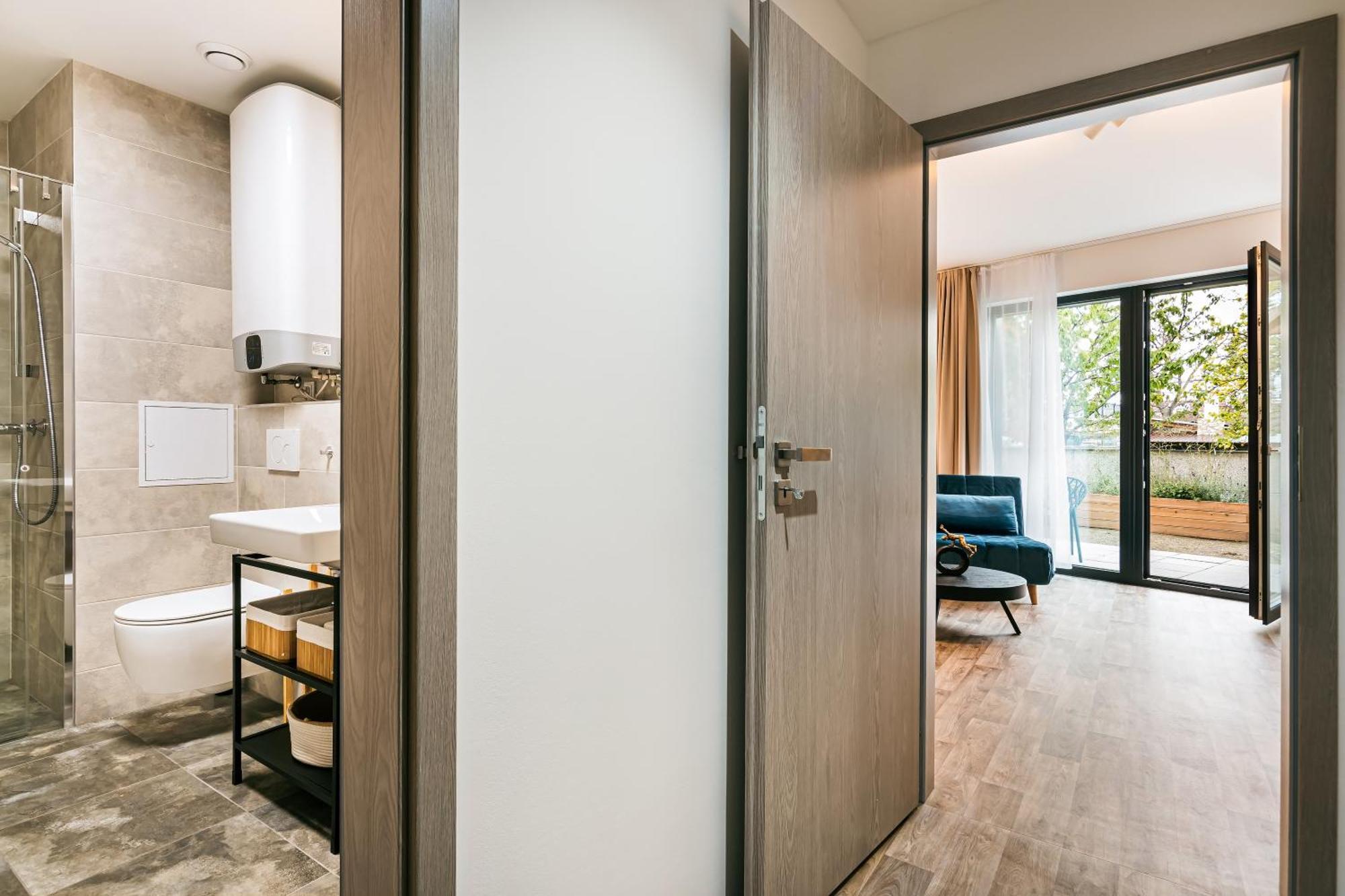 Apartman Mikulov Garden Eksteriør billede